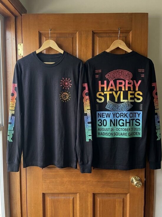Gildan Other - Harry Styles Together Together Tour New York City Long Sleeve Tee